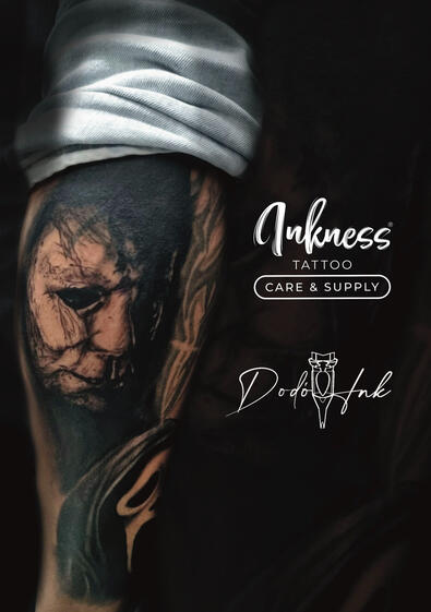 Blackwork tetoválás – győri tetoválás Dodó Ink Tattoo