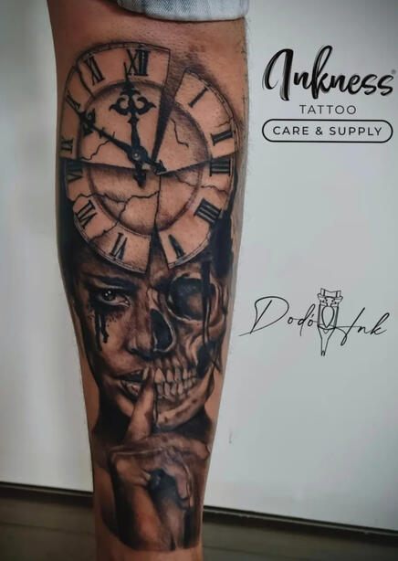 Untitled Blackwork tetoválás – győri tetoválás Dodó Ink Tattoo