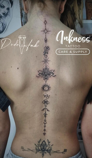 Untitled Blackwork tetoválás – győri tetoválás Dodó Ink Tattoo